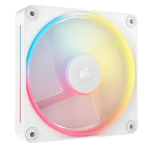 CORSAIR iCUE LINK LX120-R RGB White 120mm PWM Reverse Fan Magnetic Dome Bearing - CS-CO-9051053-WW