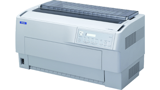 DFX-9000-(550-x-310) Epson DFX-9000 36-Pin Wide Carriage Dot Matrix Printer 1550 cps USB 2.0 Serial Parallel - DFX 9000