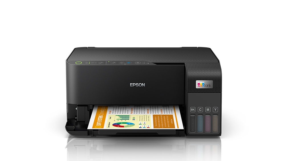 Epson L3550Epson EcoTank L3550 Ink Tank All-in-One Printer with PrecisionCore Heat-Free Technology 4800 x 1200 dpi - L3550 2 Epson L3550Epson EcoTank L3550 Ink Tank All-in-One Printer with PrecisionCore Heat-Free Technology 4800 x 1200 dpi - L3550 - Image 2