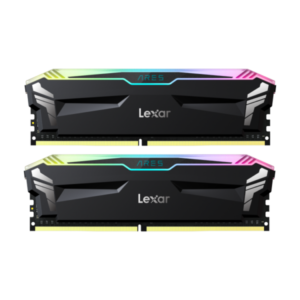 Lexar ARES 32GB (2x16GB) RGB DDR5 6000MT/s CL30 Black Desktop Memory Supports Intel XMP & AMD EXPO