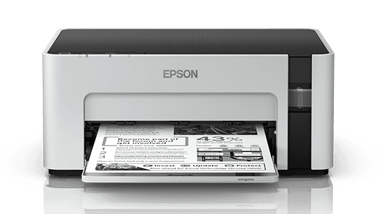 Epson M1100 EcoTank Monochrome Inkjet Printer 1440x720 dpi 32ppm - M1100