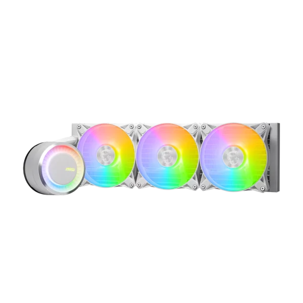 MAG-CORELIQUID-E360-btz-ph-1-5-1 MSI MAG CoreLiquid E360 360mm AIO Liquid Cooler for Intel LGA 1851/1700 and AMD AM5/AM4, ARGB Lighting - MAG CORELIQUID E360
