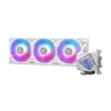 MSI MAG CoreLiquid I360 White 360mm AIO Liquid Cooler for Intel LGA 1851/1700 and AMD AM5/AM4, ARGB Gen2 Lighting - MAG CORELIQUID I360 WHITE
