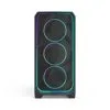 Meshify-3-XL_Ambience-Pro_RGB_Black_TGL_Front-810x810 Fractal Design Meshify 3 XL Full-Tower PC Case Industrial Steel | Tempered Glass | Ambience Pro RGB or non-RGB | Black | White | 420mm Radiator Support