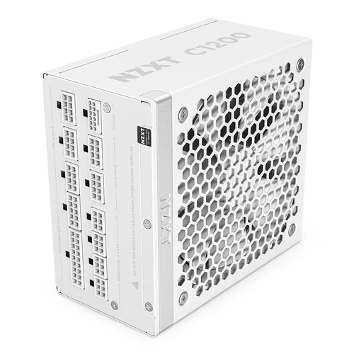 NZXT C1200 Gold ATX 3.1 White 1200W Fully Modular Power Supply - PA-2G2BW-US
