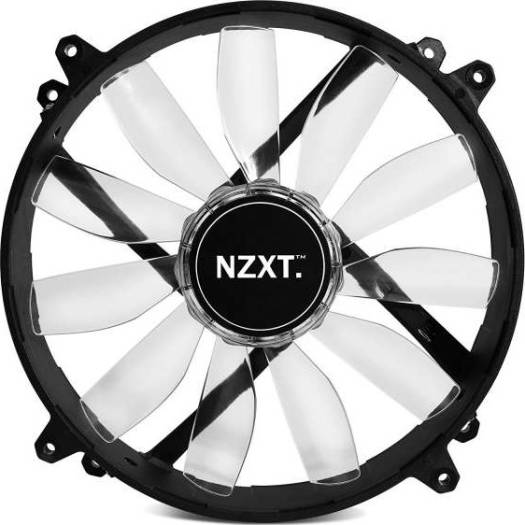 NZXT FZ-200mm LED Airflow Fan - Green - RF-FZ20S-G1