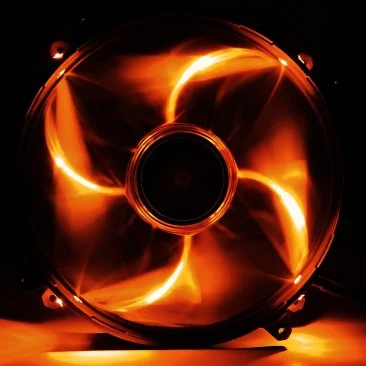 NZXT FZ-200mm LED Airflow Fan - Orange - RF-FZ20S-O1