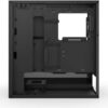 NZXT H5 Flow Black (2024) Mid-Tower Case with Tempered Glass and F120Q Fans - CC-H52FB-01