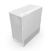 NZXT H5 Flow White (2024) Mid-Tower Case with Tempered Glass and F120Q Fans - CC-H52FW-01