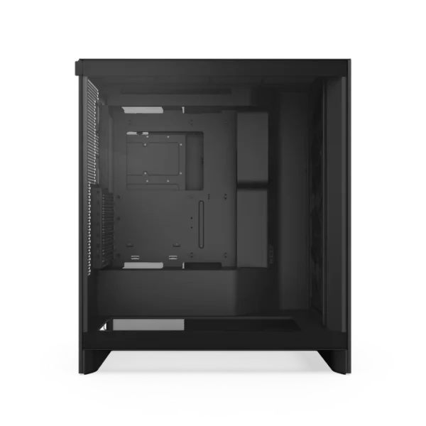 NZXT H7 Flow 2024 Black Mid-Tower Case ATX 420mm Radiator Support Tempered Glass - CM-H72FB-01