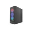 NZXT H7 Flow RGB 2024 Black Mid-Tower Case ATX 420mm Radiator Support Tempered Glass - CM-H72FB-R1