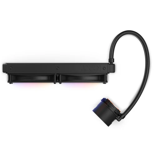 NZXT Kraken RGB 280mm Black AIO Liquid Cooler with 1.54-Inch TFT LCD Display and F140 RGB Core Fans - RL-KR280-B1
