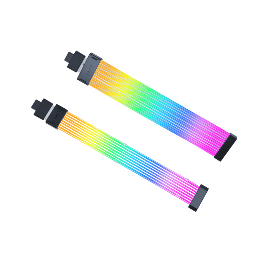 Lian Li STRIMER WIRELESS 16-8 | 16-12 ARGB GPU Power Extension Cable 12V-2×6 Pin 340mm – ...