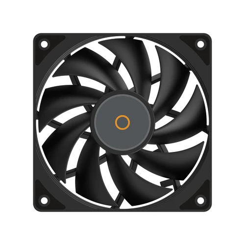 OCYPUS Gamma F12 Chassis Fan 120mm 44.55 CFM 0.82mm H2O Black - GAMMA-F12-BK1NN00X-GL