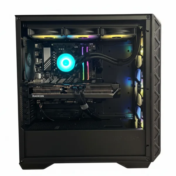 Raptor | High-End 1440p Gaming and Creative PC with Ryzen 5 9600X and Radeon RX 9070 XT