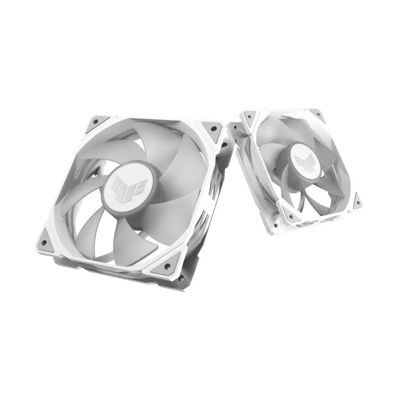 ASUS TUF Gaming TR120 ARGB Chassis Fan 120mm 3.3mm H2O 77.4 CFM White - TUF GAMING TR120 FAN ARGB WHITE 2 ASUS TUF Gaming TR120 ARGB Chassis Fan 120mm 3.3mm H2O 77.4 CFM White - TUF GAMING TR120 FAN ARGB WHITE - Image 2