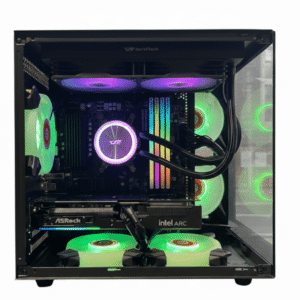 Terra | AMD Ryzen 7 5700X Arc B580 12GB Mid-Range Gaming PC with 16GB RAM and AIO Cooler