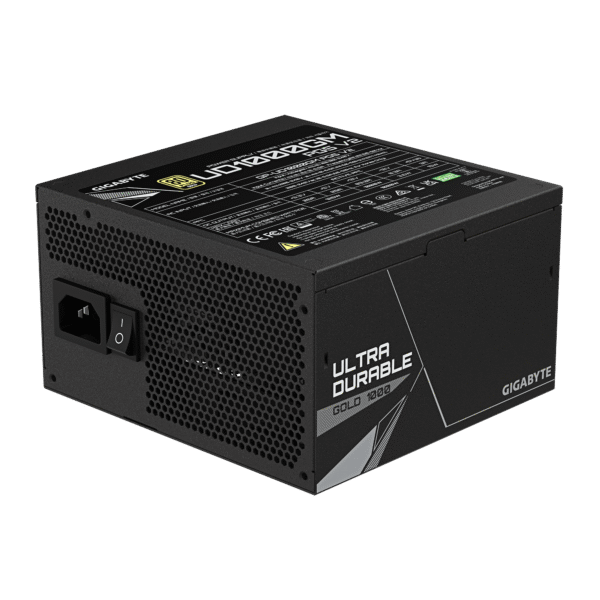 GIGABYTE UD1000GM PG5 V2 1000W PSU | 80 PLUS Gold | ATX 3.1 | PCIe Gen 5.1 | Fully Modular | Japanese Capacitors - GP-UD1000GM-PG5-V2