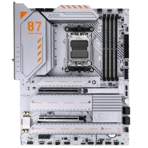 COLORFUL CVN X870 ARK FROZEN V14 DDR5 AM5 ATX Motherboard - AMD X870 Chipset - COLORFUL CVN X870 ARK FROZEN V14