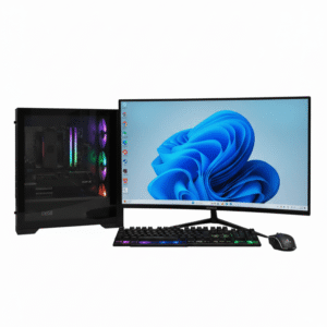 Cipher | AMD Ryzen 7 5700X / RX 9060 XT Mid-to-High-Range Gaming and Content Creation PC with 180Hz Monitor