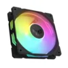 ASUS TUF Gaming TR120 ARGB Chassis Fan 120mm 3.3mm H2O 77.4 CFM Black - TUF GAMING TR120 FAN ARGB BLACK