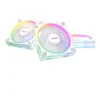 ASUS Prime MR120 ARGB Reverse Chassis Fan 120mm 58 CFM 1.38mm H2O White Triple Pack - PRIME MR120 FAN ARGB REVERSE WHITE