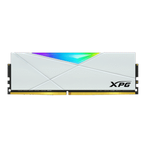 ADATA XPG SPECTRIX D50 DDR4 3600 U-DIMM 16GB RGB White Memory Module - AD-AX4U360016G18I-SW50