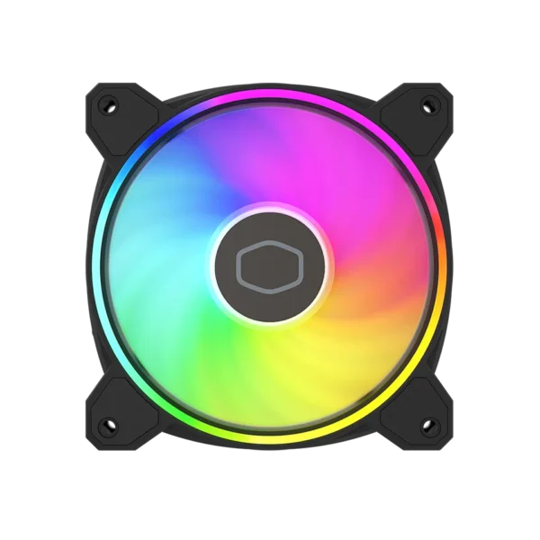 smart COOLER MASTER MF120 HALO2 120mm ARGB Case Fan 51.88 CFM - MFL-B2DN-21NP2-R2