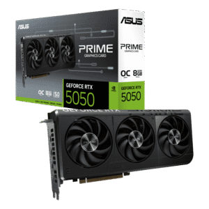 ASUS Prime GeForce RTX 5050 OC Edition Graphics Card - 8GB GDDR6 - PRIME-RTX5050-O8G