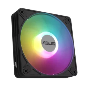 ASUS AR120 ARGB PWM Chassis Fan 120mm 54.92 CFM 1.28mm H2O Black Single Pack - AR120 ARGB PWM SINGLE PACK