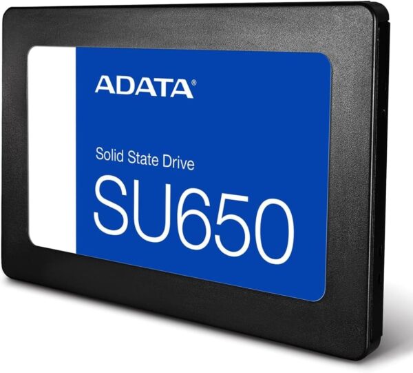 ADATA SU650 512GB SATAIII 3D NAND 2.5" SSD 520MB/s Read 450MB/s Write - AD-ASU650SS-512GT-R