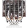 NOCTUA NH-D12L 145mm Low-Profile CPU Cooler with NF-A12x25r PWM Fan - NH-D12L