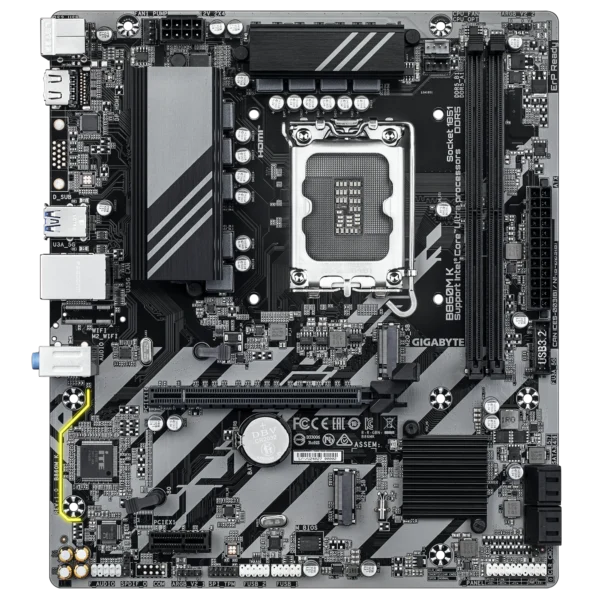 GIGABYTE B860M K Micro-ATX Motherboard Intel B860 LGA1851 DDR5 PCIe 4.0 - GA-B860M-K