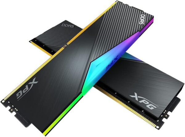 ADATA XPG LANCER RGB DDR5-5600 32GB (2x16GB) U-DIMM Black Heatsink - AD-AX5U5600C3616G-DCLARBK-BOX