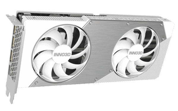 INNO3D GeForce RTX 5060 Ti TWIN X2 OC WHITE 8GB GDDR7 128-bit Graphics Card - N506T2-08D7X-193075W