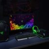 KRAKEN T. ED. Razer Kraken Tournament Edition Green Wired Gaming Headset 50mm Drivers THX Spatial Audio Cooling Gel Cushions - RZ04-02051100-R3M1