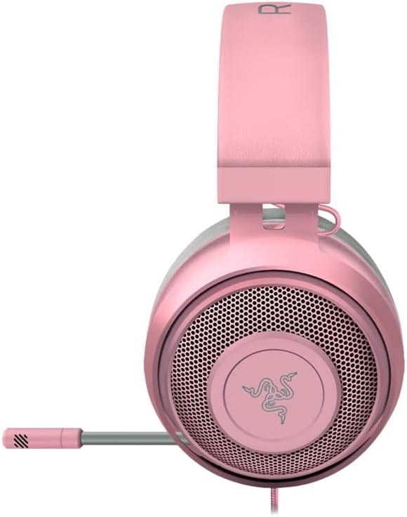 1 Razer Kraken 2019 Quartz Wired Gaming Headset 50mm Drivers Cooling Gel Cushions - RZ04-02830300-R3M1