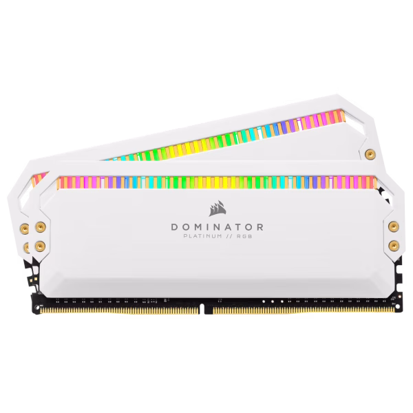 CORSAIR DOMINATOR PLATINUM RGB DDR4-3600 16GB (2x8GB) UDIMM White C18 - CS-CMT16GX4M2C3600C18W