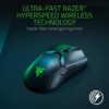 Razer Viper Ultimate Wireless Gaming Mouse 20000 DPI Focus+ Optical Sensor 8 Programmable Buttons with Charging Dock - RZ01-03050100-R3A1