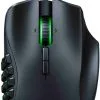 Razer Naga Trinity Modular MMO Gaming Mouse 16000 DPI 5G Optical Sensor Up to 19 Programmable Buttons - RZ01-02410100-R3M1