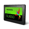 Adata SU650 240GB 3D NAND 2.5 Inch SATA SSD - AD-ASU650SS-240GT-R