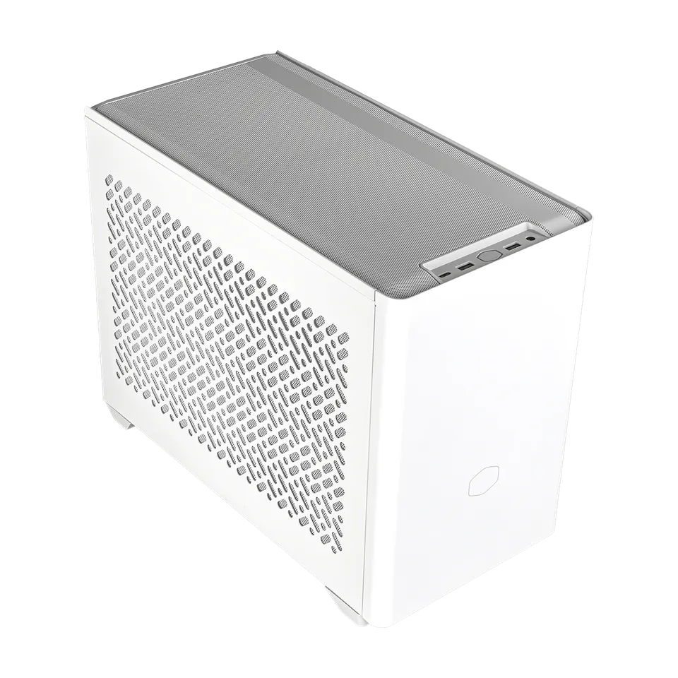 Cooler Master MasterBox NR200P V2 White Compact Mini-ITX SFF Case with PCIe Riser and USB-C - NR200PV2-WCNN-S00 2 Cooler Master MasterBox NR200P V2 White Compact Mini-ITX SFF Case with PCIe Riser and USB-C - NR200PV2-WCNN-S00 - Image 2