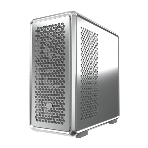 Cooler Master MasterFrame 600 Silver Premium Modular Open-Frame Mid Tower ATX Case - MF600-SGNN-S00