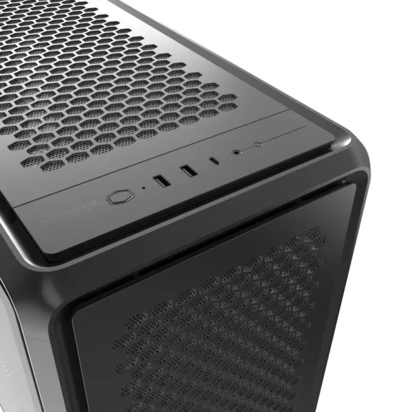 Cooler Master MasterFrame 600 Open-Frame Mid-Tower Case Black Tempered Glass USB 3.2 Gen 2x2 Type-C - MF600-KGNN-S00