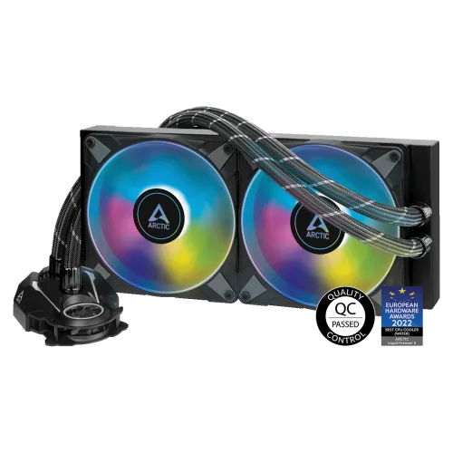 Arctic Liquid Freezer II 280 A-RGB All-in-One CPU Water Cooler 140mm Fans AM5 AM4 1700 - ACFRE00106A