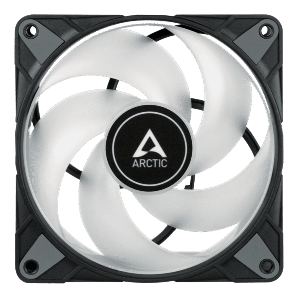 ARCTIC P12 PWM PST A-RGB 120 mm Case Fan Fluid Dynamic Bearing White Single Fan - ACFAN00254A