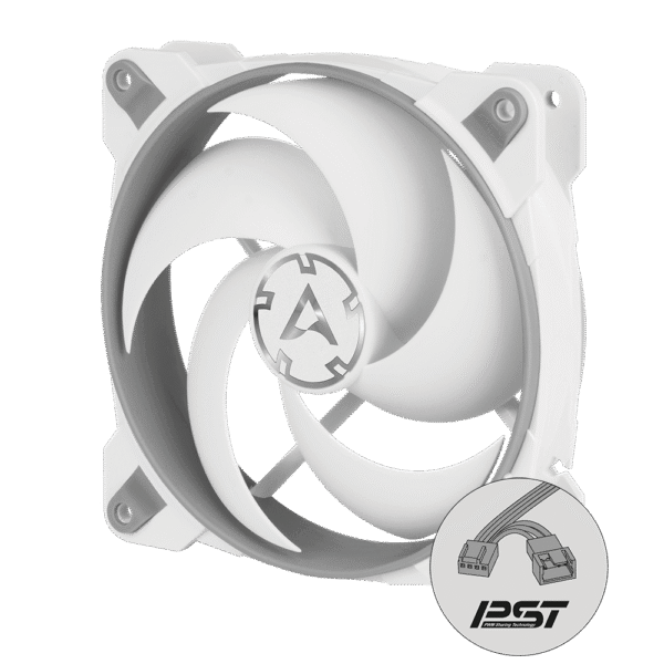 ARCTIC BioniX P120 120 mm Case Fan Fluid Dynamic Bearing Grey/White Single Fan - ACFAN00167A