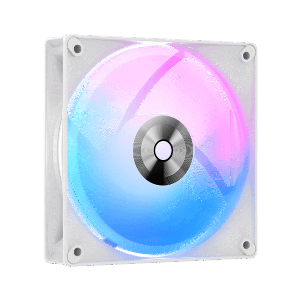 1 OCYPUS DELTA F12 ARGB White 3-in-1 PWM Fan 120mm 73CFM - Delta-F12-WH3AM00X-GL