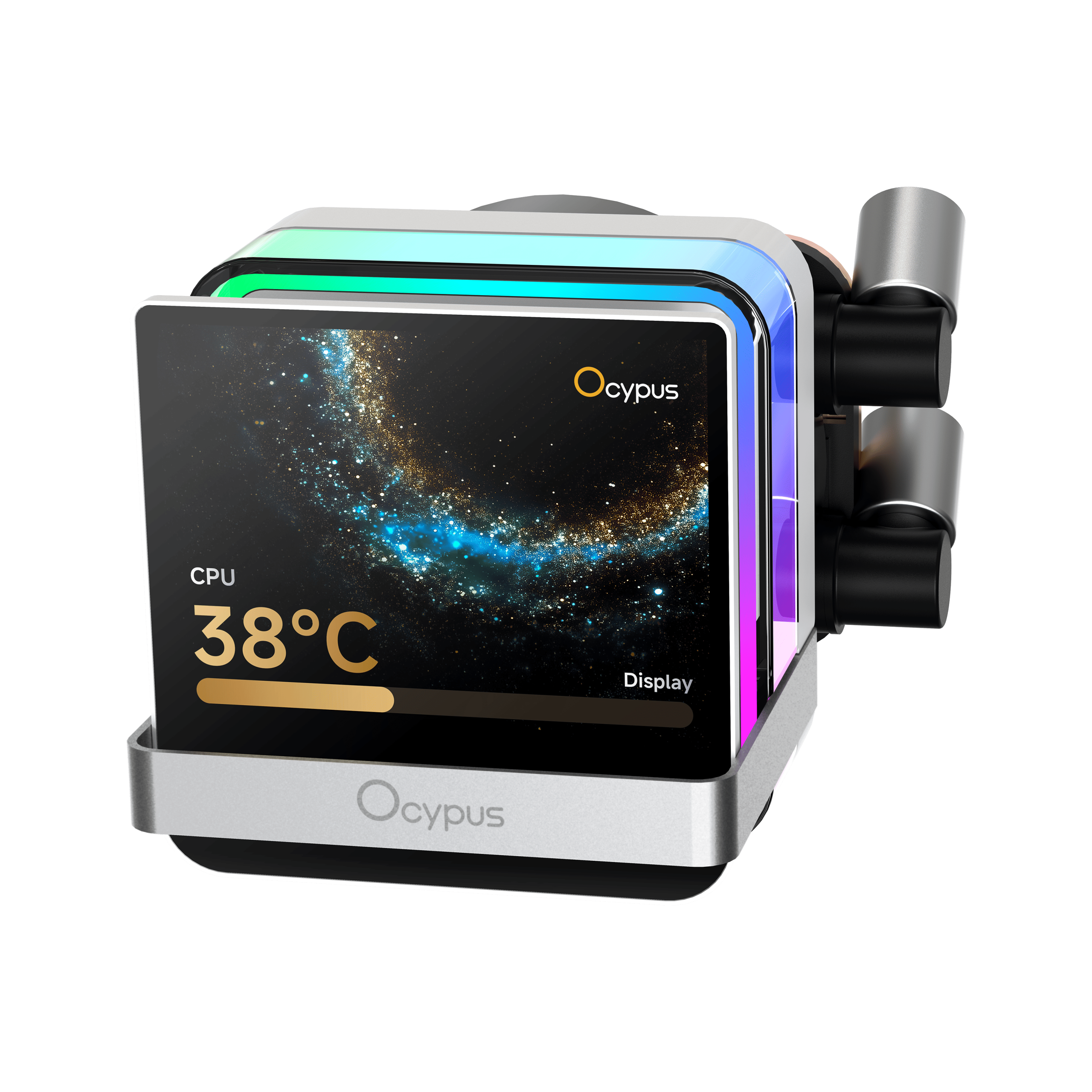 OCYPUS SIGMA L36 PRO WH AIO CPU Cooler 360mm Radiator 3.5-inch IPS Display - SIGMA-L36-WH3ANWL00P-GL 4 OCYPUS SIGMA L36 PRO WH AIO CPU Cooler 360mm Radiator 3.5-inch IPS Display - SIGMA-L36-WH3ANWL00P-GL - Image 4