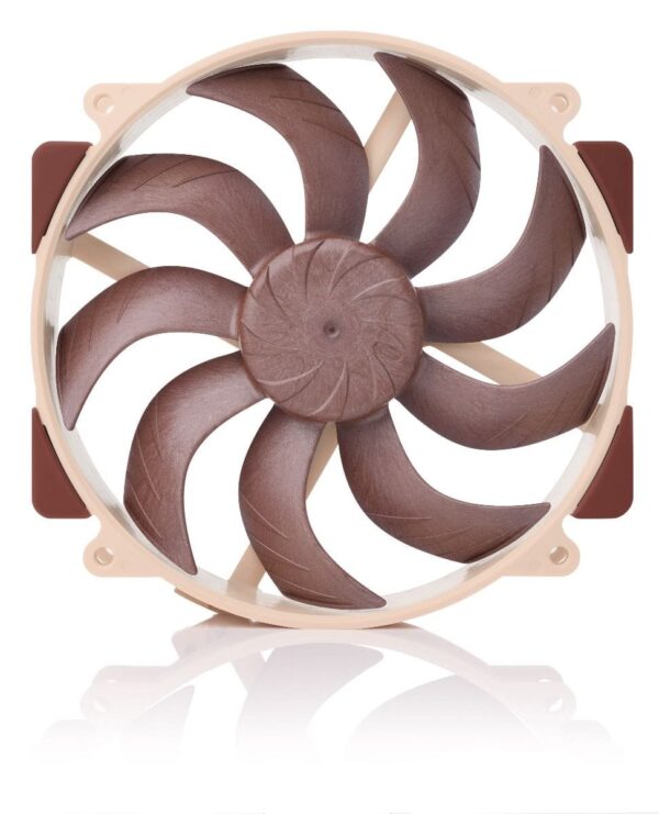 NOCTUA NF-A14x25r G2 PWM SX2-PP 140mm Dual Fan Set with Progressive-Bend Impeller and etaPERF Motor - NF-A14X25r G2 PWM SX2-PP